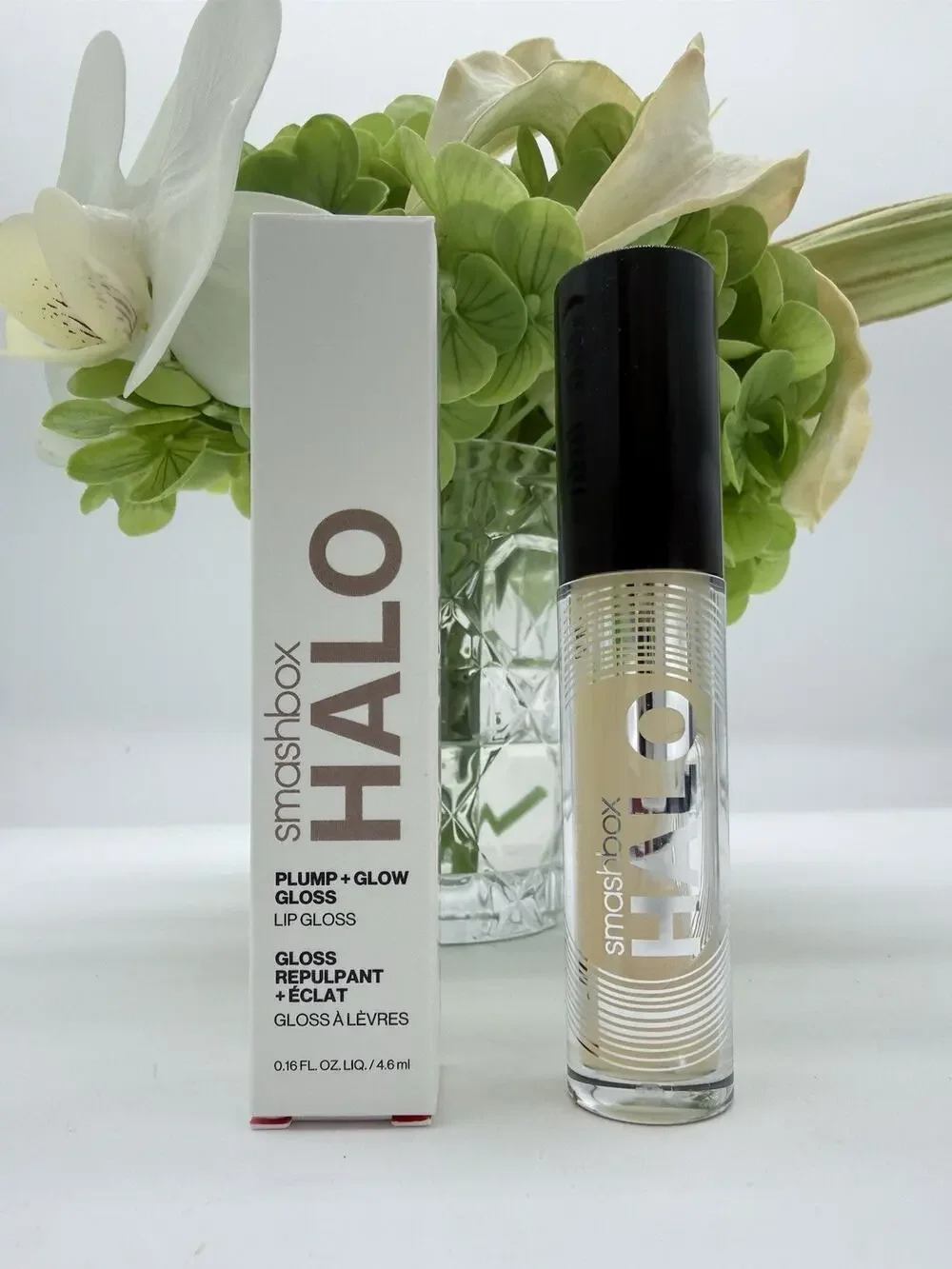 SMASHBOX Halo Plump + Glow Lip Gloss - Beam - 0.16 fl oz